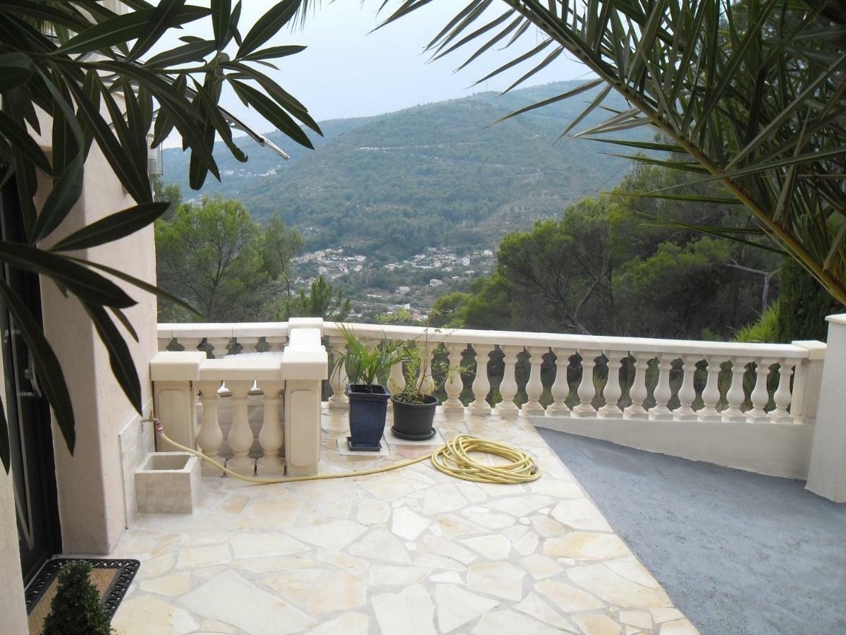Charmante Villa A 15 Min De Nice Avec Piscine Blausasc Екстериор снимка